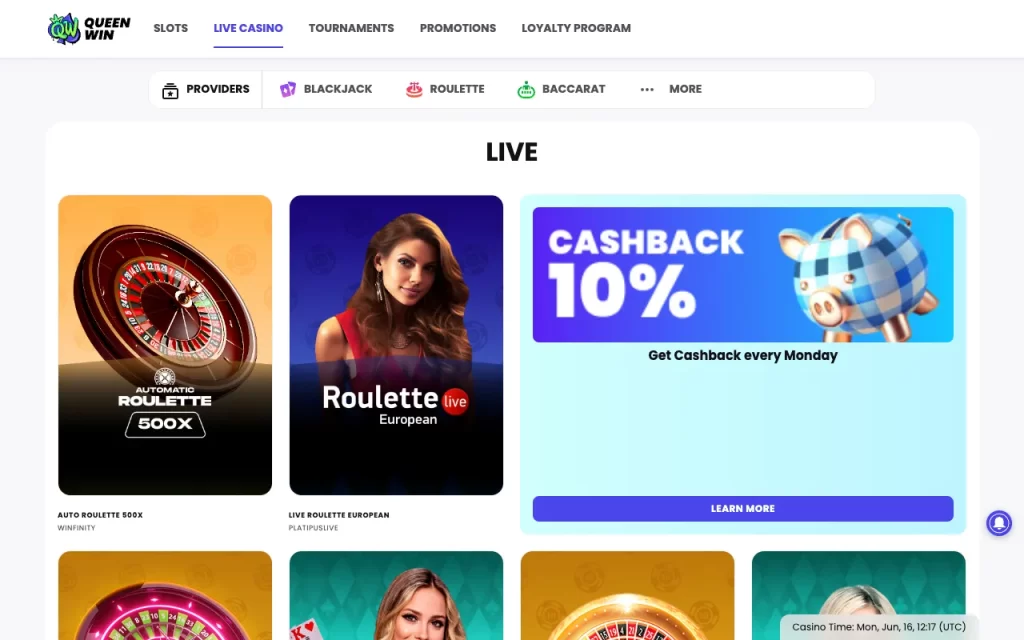 QueenWin Live