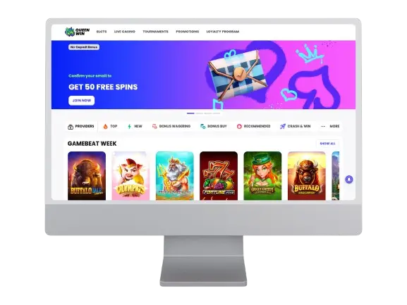 QueenWin Mockup